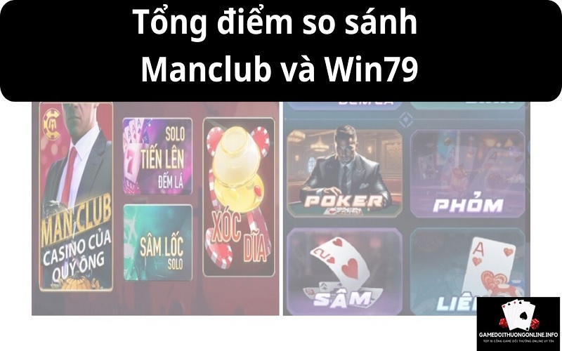 Tổng điểm cổng game Manclub và Win79